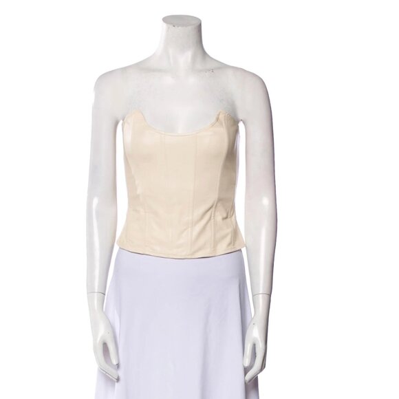 Miaou Leia Vegan Leather Corset - Picture 5 of 7